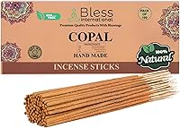 Vista 12 de Bless International - Varitas de incienso 100% natural, hechas a mano, sumergidas a mano, aromas de olíbano y mirra, libres de químicos orgánicos