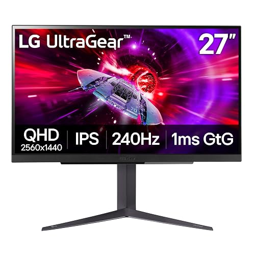 LG 27GR83Q-B 27-inch QHD 240Hz Gaming Monitor