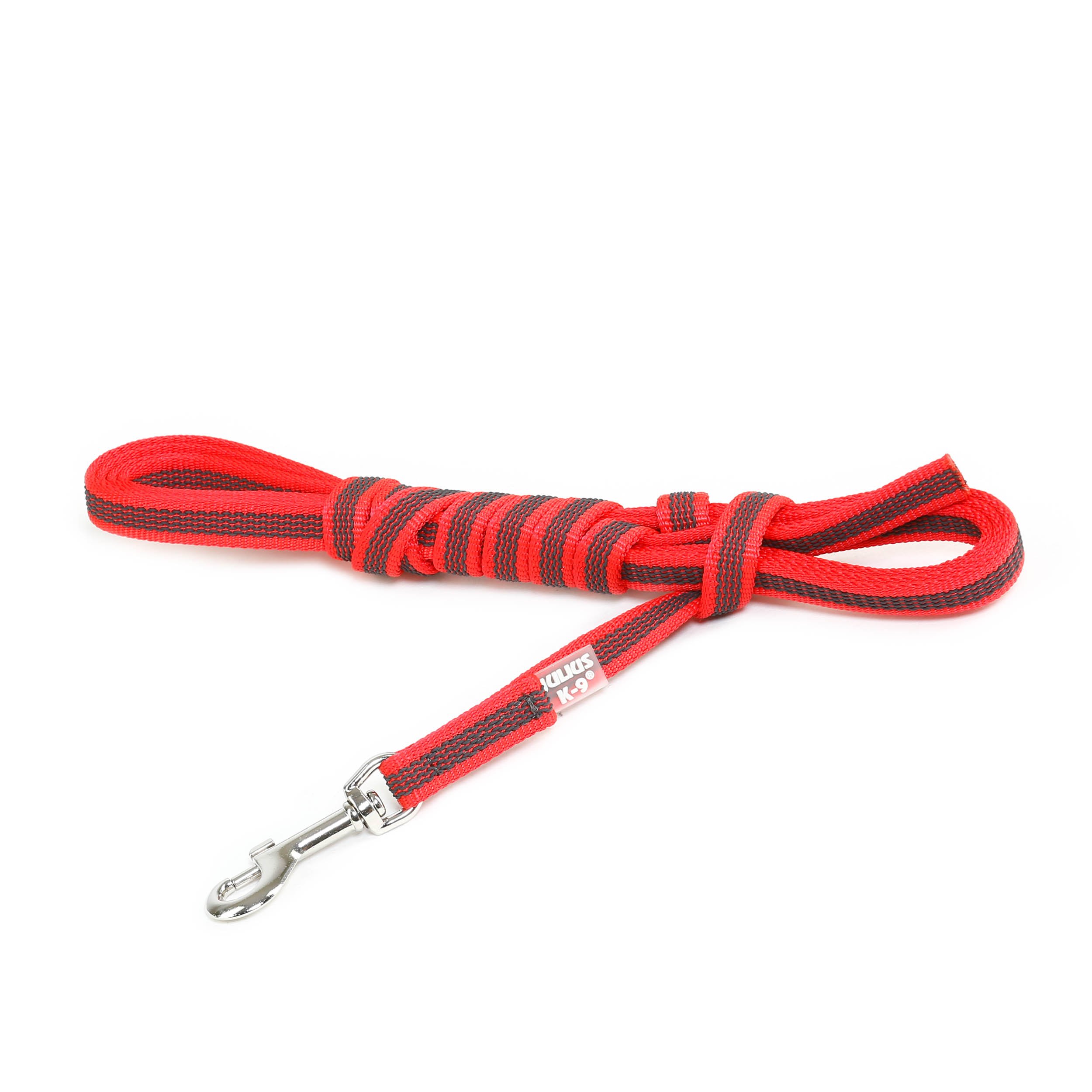 Correa IDC Color & Gray sin asa, 14 mm x 3 m, Rojo-Gris