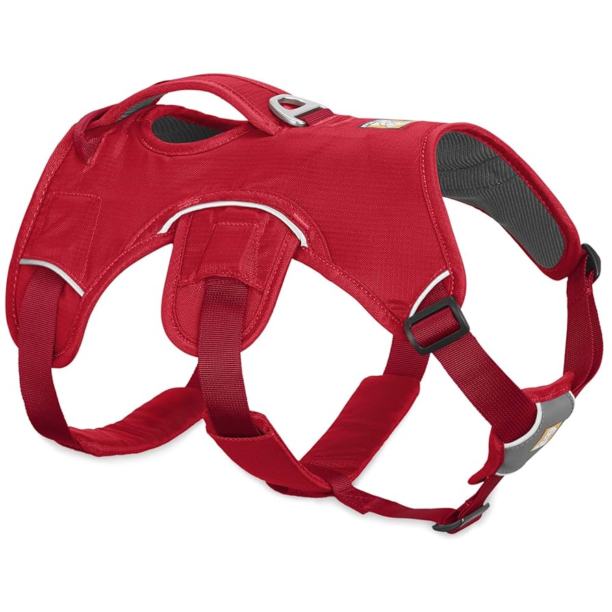 Amazon | RUFFWEAR ウェブマスターハーネス レッドカラント XXS