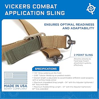 Amazon.co.jp: Blue Force Gear Vickers プッシュボタンスリング