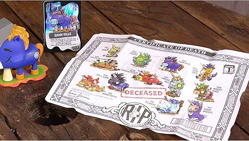 Miniatura 4 de MGA Entretenimiento R.I.P. Arcoiris en pedazos retorcido, personaje de unicornio desordenado Jim Bones