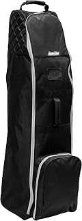 Longridge Explorer Golf Travel Cover - Schwarze Robuste Flug Reisetasche