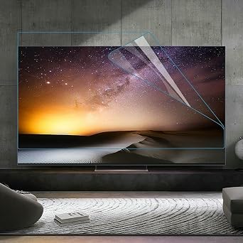 40.42 Inch Tv Protective Film Anti Blue Light Tv Screen Protector Anti Blue Light Film Anti-Glare Tv Screen Protector for Led, LCD, Screen,MHd-40In886X498 Mm