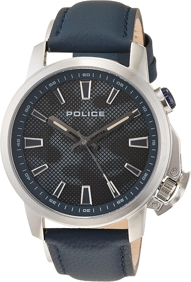 Amazon.co.jp: [POLICE] 腕時計 KAVALAN PEWJD2202703 メンズ ブラック 