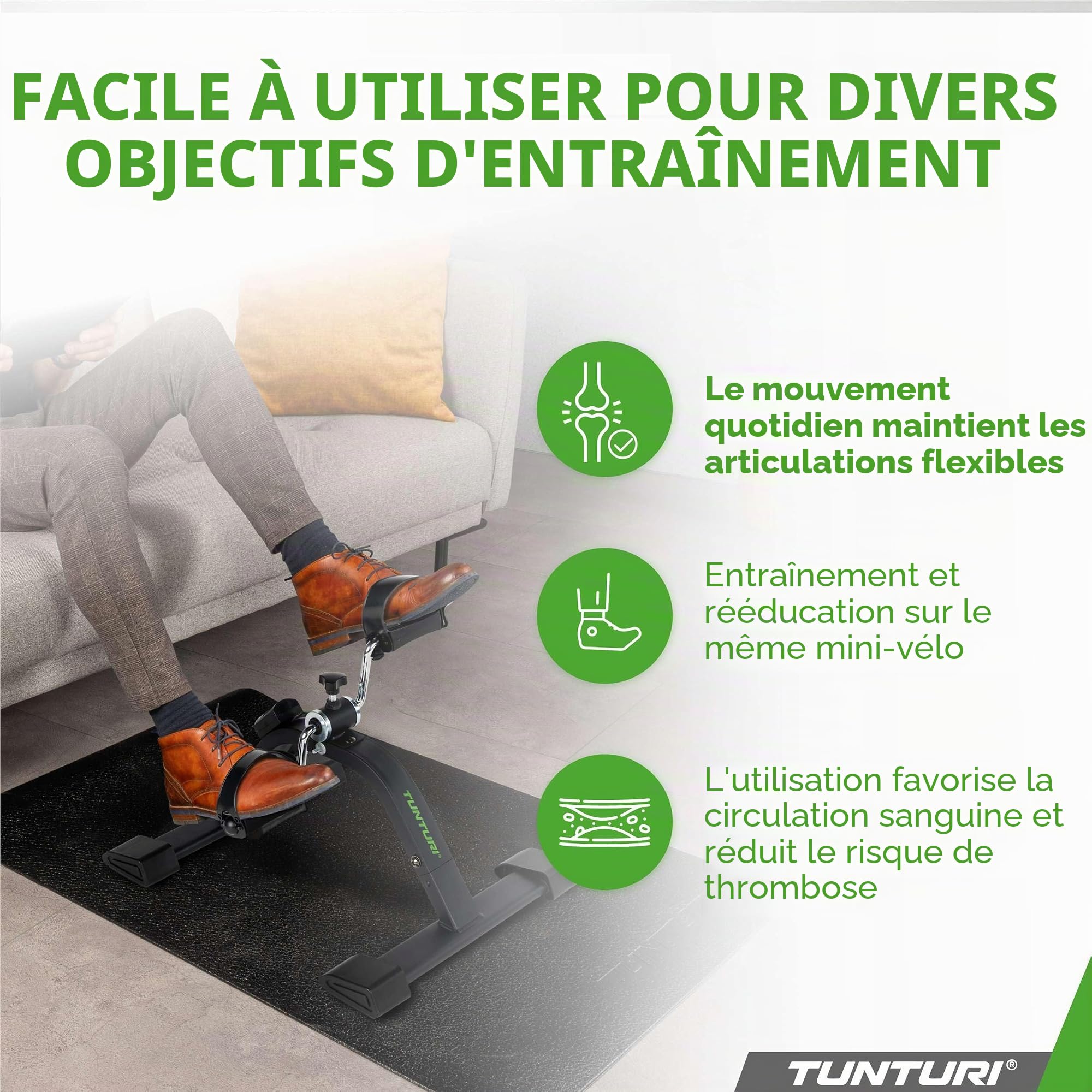 Tunturi Mini Bike Pro avec écran