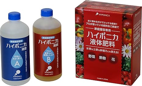 Amazon 協和 ハイポニカ液体肥料 500ml A Bセット 肥料 土壌改良剤