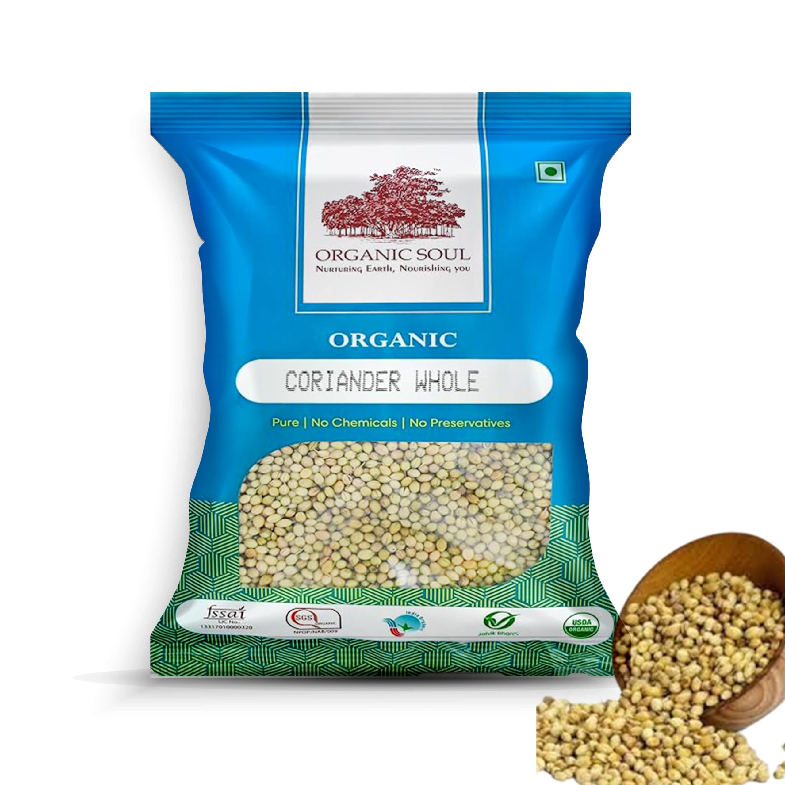 Organic Coriander Seed/Dhaniya seeds/Kotthmira Vittanalu - 250gms | 100% Organic | Chemical Free & Pesticides Free (B0BB2Y2JR6) Amazon Price History, Amazon Price Tracker