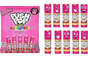Push Pop Halloween Candy for Valentine's Day Classroom