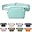 Fanny Belt Bag Waist Pack Crossbody Bags Bum Bag for Running Hiking Travel Workout Adjustable Strap for Women (light blue)
