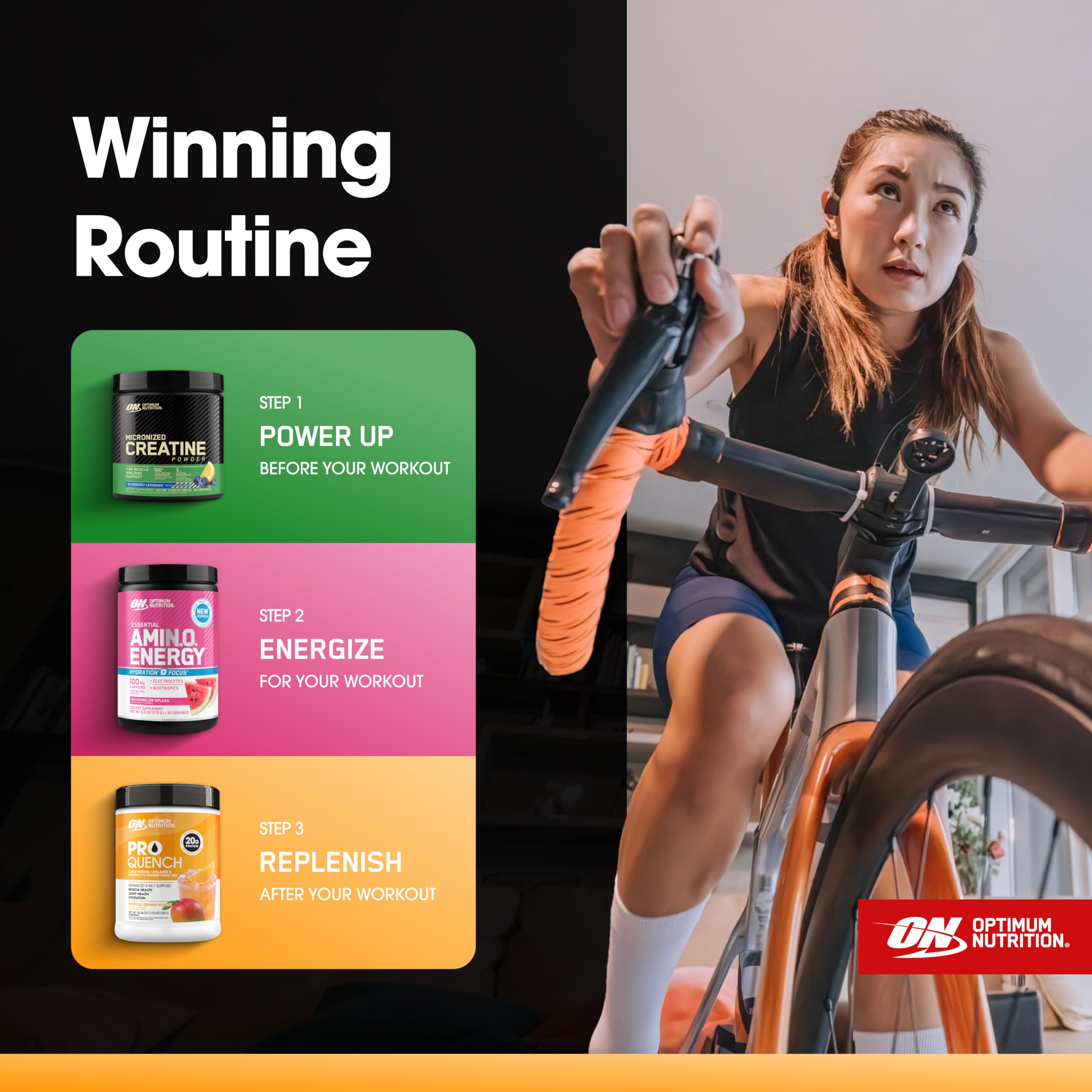 Optimum Nutrition Pro Quench, 10g Clear Protein, 10g Collagen peptides & Electrolyte Powder Drink Mix, Tropical Orange Mango, 20 Servings, 520 Grams (Packaging May Vary)