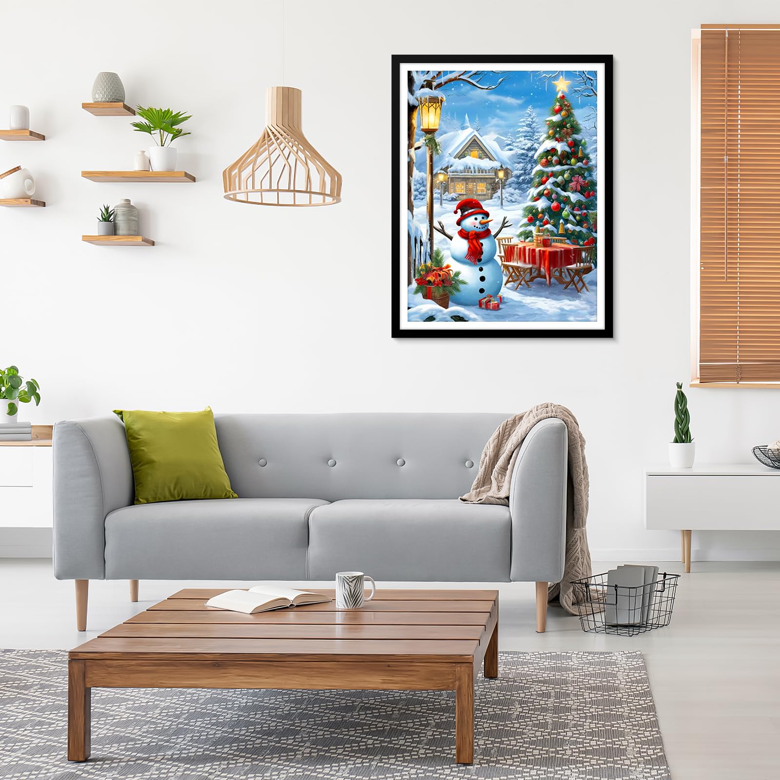 Peinture Au Diamant De Noël, Kit De Peinture Au Diamant De Noël, Art Parfait De Diamant De Noël, Utilisé Pour La Décoration Murale De La Maison