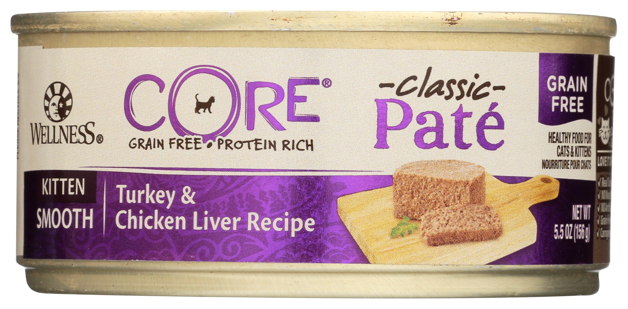 WELLNESS CORE KITTEN 5.5OZ