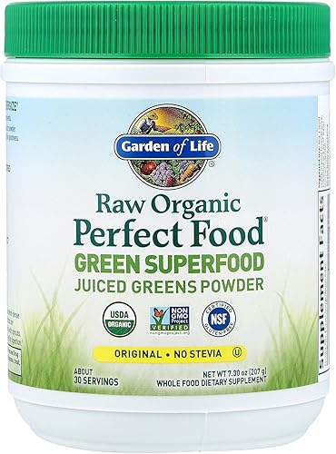 Miniatura 4 de Garden of Life - Polvo orgánico crudo perfecto para alimentos verdes polvo de superalimentos  0658010114059 1