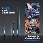 toolant 3" Impact Torx Bit Set 13pcs (TT7-TT40), 1/4 Hex-Shank S2 Steel Security Torx Bit Set, Tamper Proof Star Bit Set with CNC Machined Tips, 3" Long with Magnetic Impact Bit Holder and Storage Box