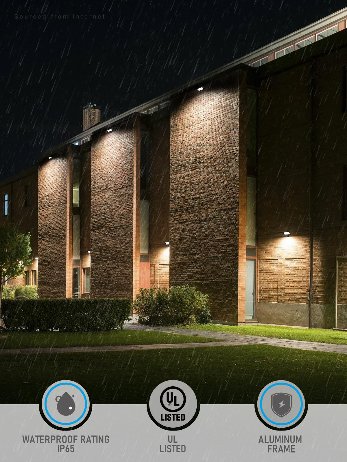 Luz De Inundación Led Modular Para Exterior, 200W, 400W, IP67, Impermeable, Instalación