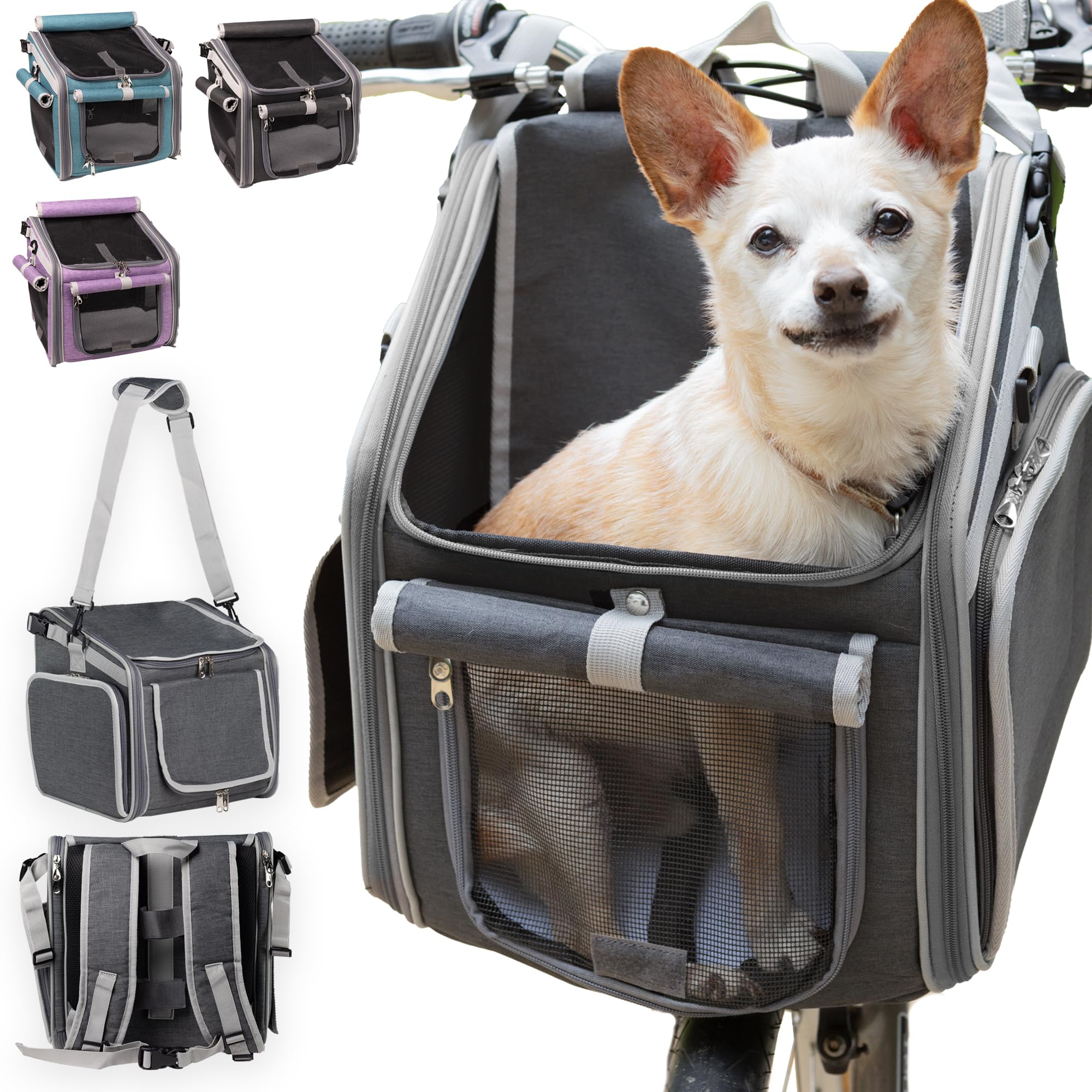 Pet Supplies Small Dog Basket For Bike Dog Bike Carrier Bike Pet