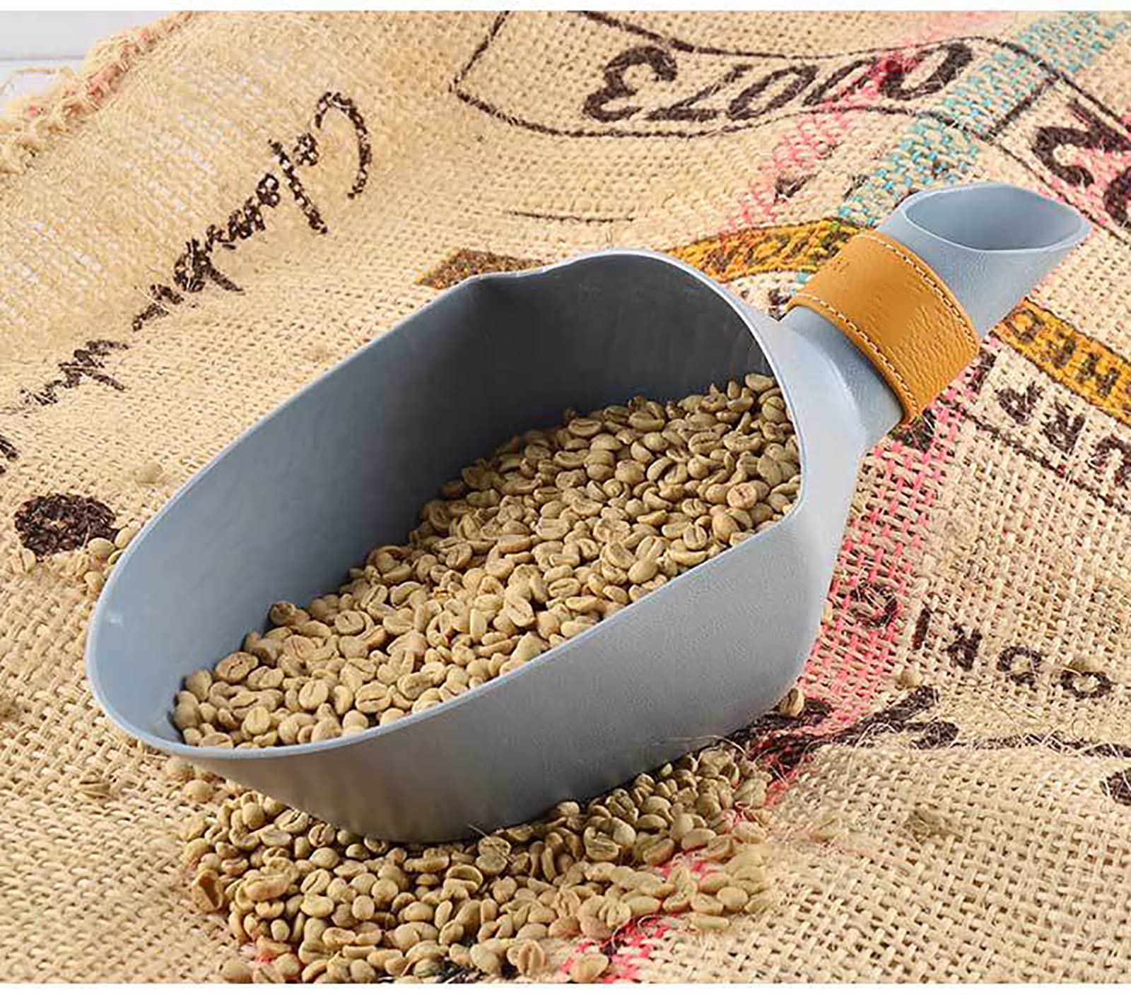 Pelle à Café Avec Grande Ouverture - Dose 20g, Base Plate - Idéale Pour Moulins Et Dosettes (noir)