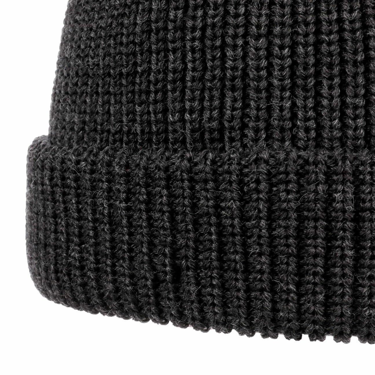 Lierys Navigat Bonnet Pompon Style Marin Bonnet Tricot Unicolore Made in Germany Unisexe Automne Hiver