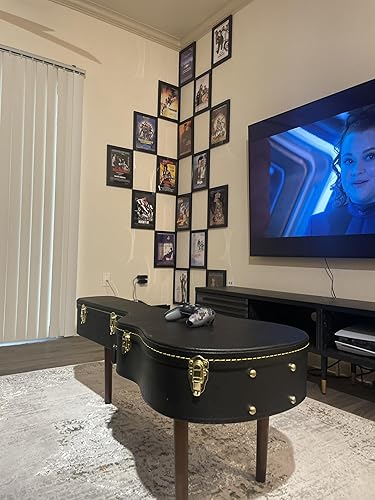 Miniatura 7 de ArtDirect GalleryPack - Juego de 18 pósteres de madera enmarcados de 13.5 x 9.5 pulgadas de los años 80 - Juego de 2