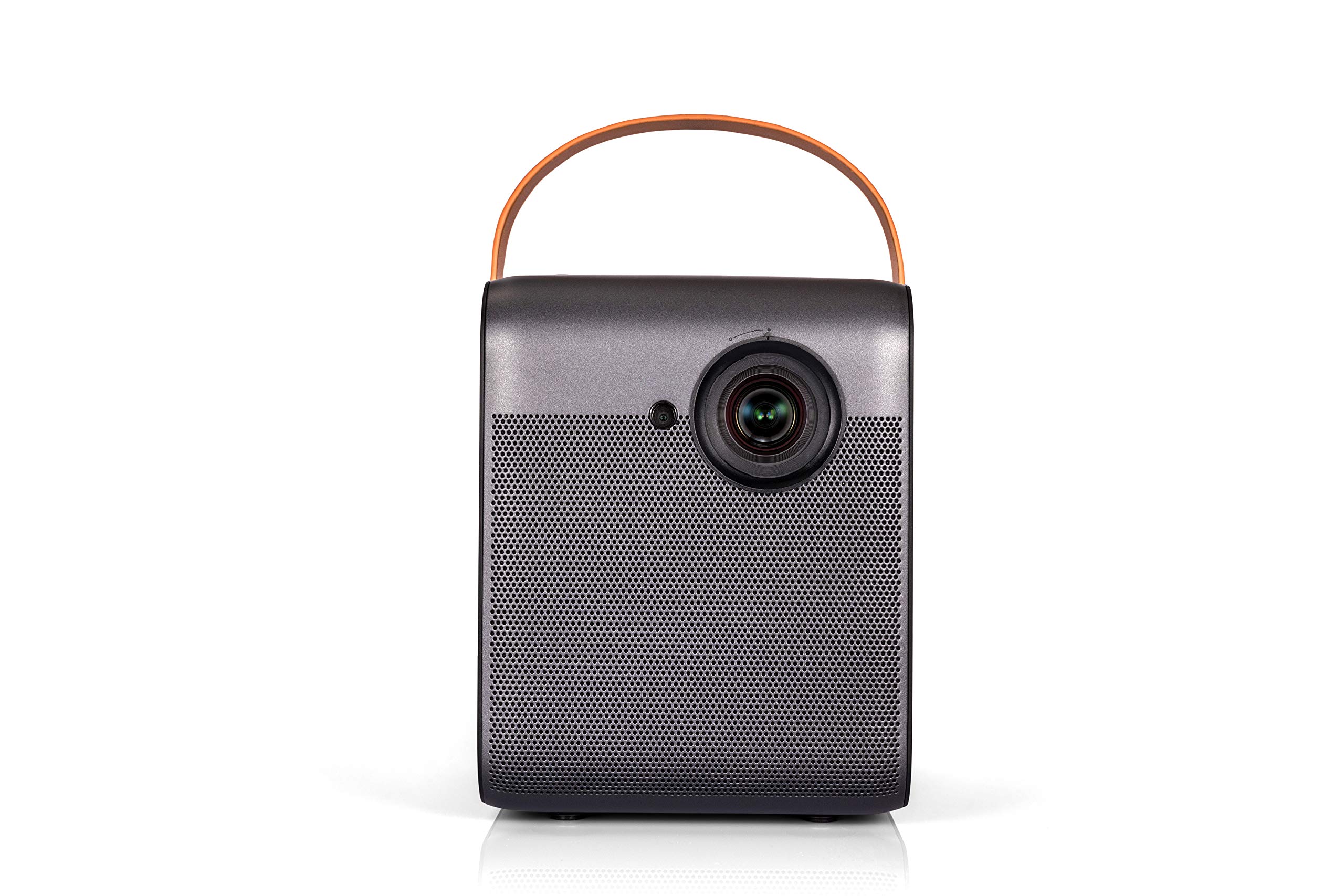 Formovie Mini Projector Dice 1080p DLP Portable Projector 4K compatible with Battery, Certified Android TV 9.0, 700 ANSI Lumens with WiFi Bluetooth – Dolby Audio – Auto Focus Keystone Correction