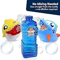 Vista 5 de KidzLane - Solución de burbujas, recambio de 67.63 onzas, botella grande de fácil agarre para usar con pistolas de agua, varitas o máquinas