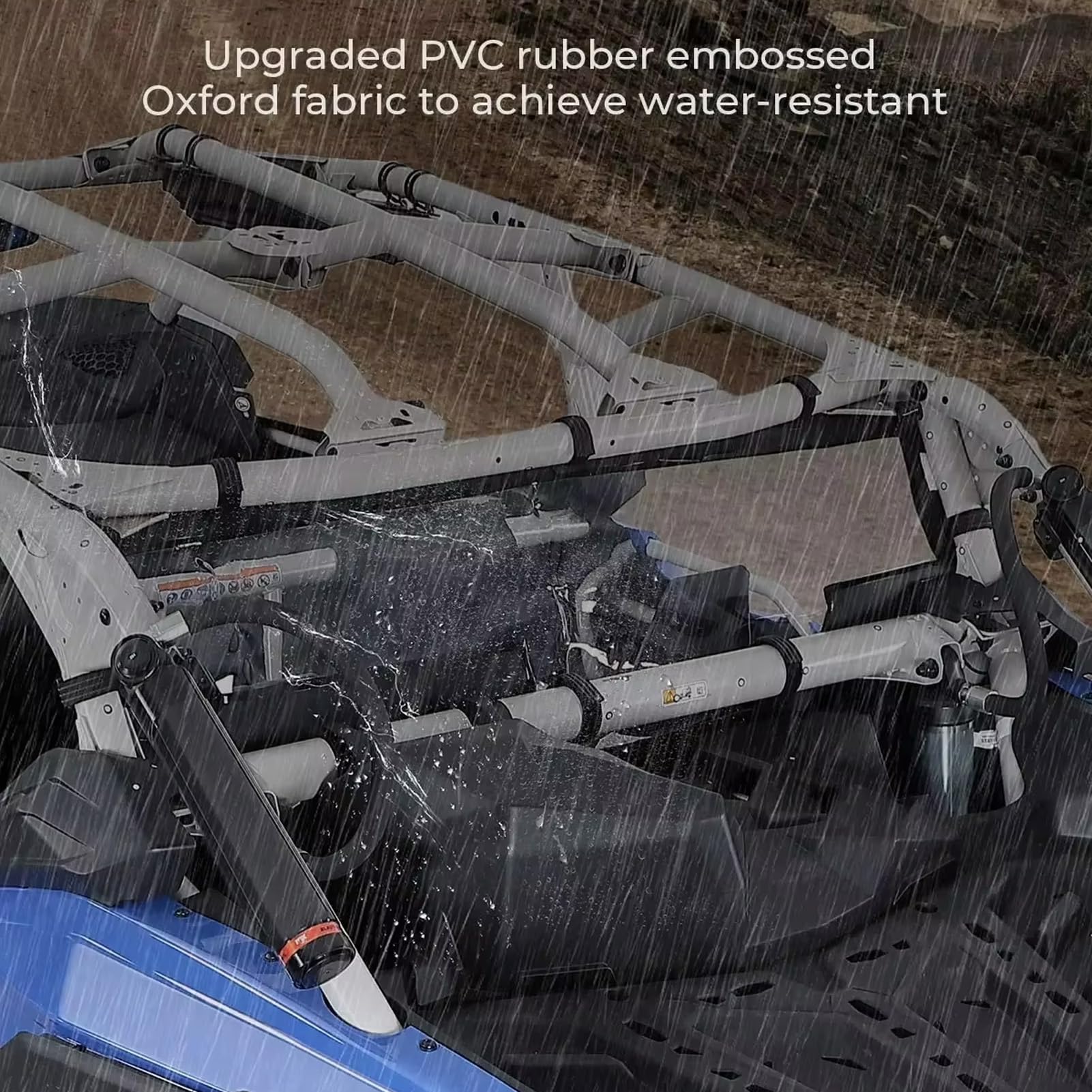 Ausla Tylna Szyba, Miękka tylną szybę UTV Doskonała widoczność Przeciwpyłowa PVC Tylna Szyba UTV Zastępcza dla Maverick X3