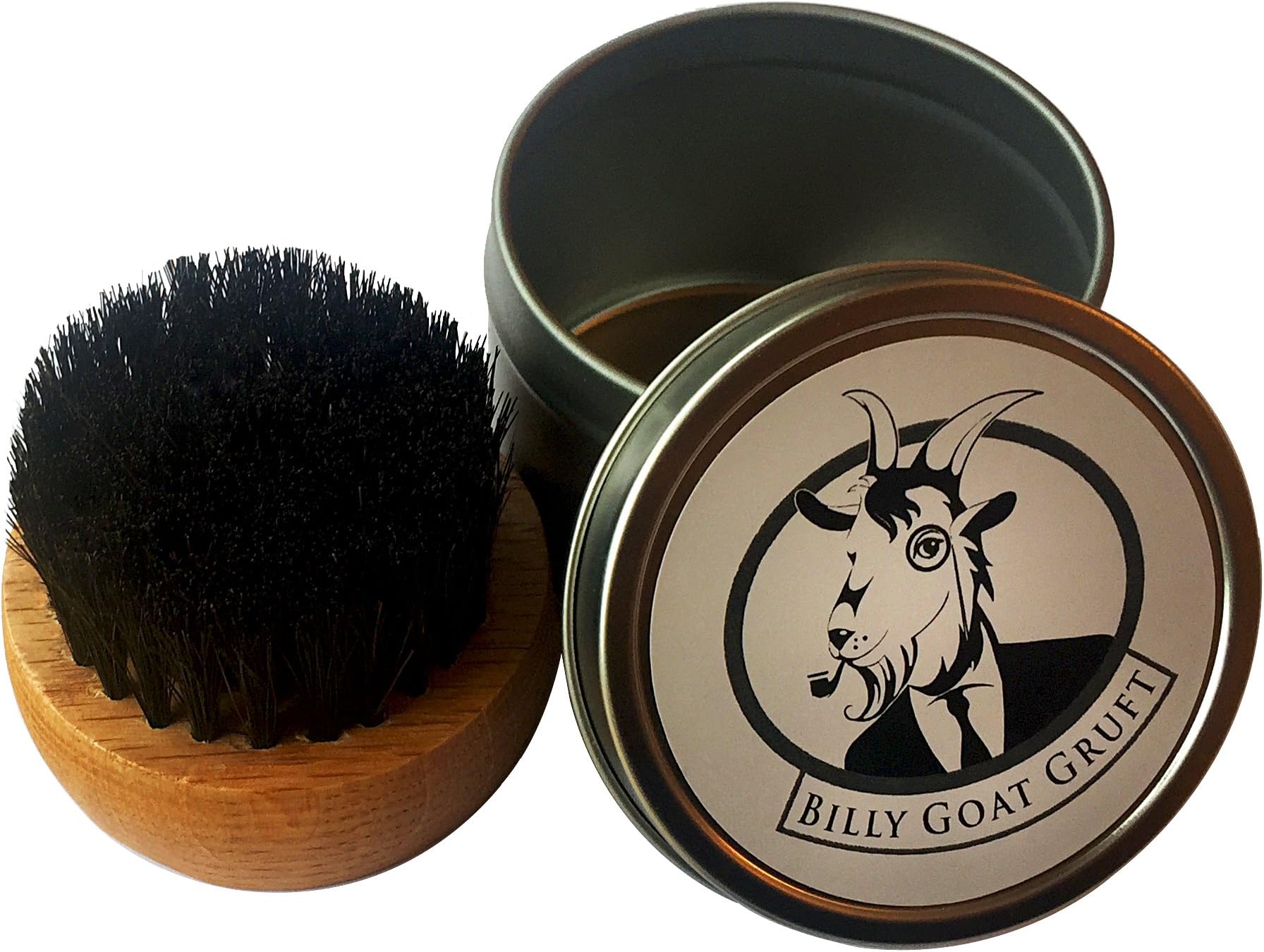 Horse Hair Beard Brush - Softer than Bristle