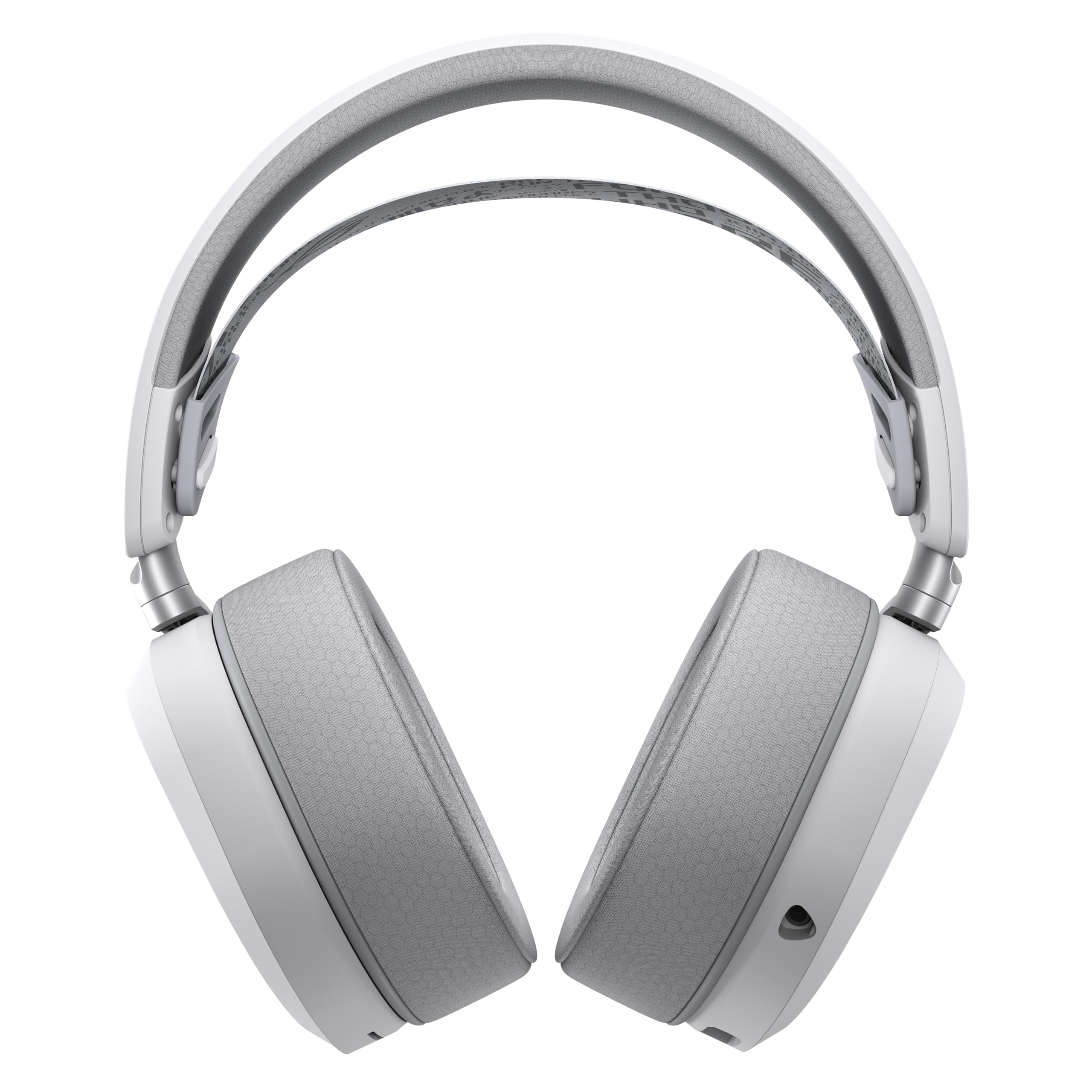 ASUS ROG Pelta White - bezprzewodowy zestaw słuchawkowy do gier - trójtrybowa łączność z Speednova, tytanowe membrany 50 mm, ultraszerokopasmowy mikrofon 10 mm, bateria 60 godzin, waga 309 g