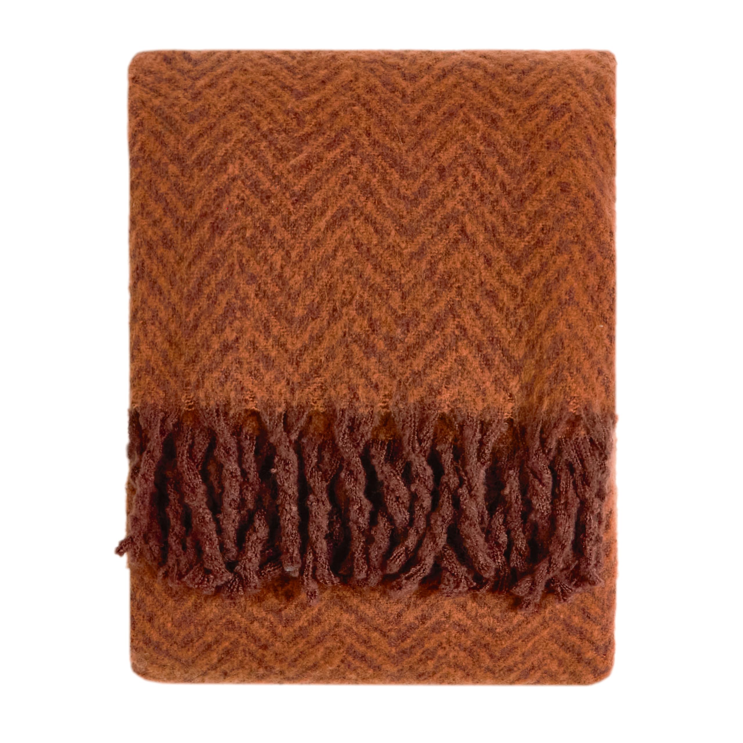 furn. Tweedie Throw (Cinnamon - 130x180cm)