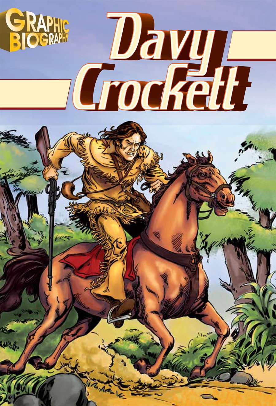 Davy Crocket, Graphic Biography (Saddleback Graphic: Biographies)