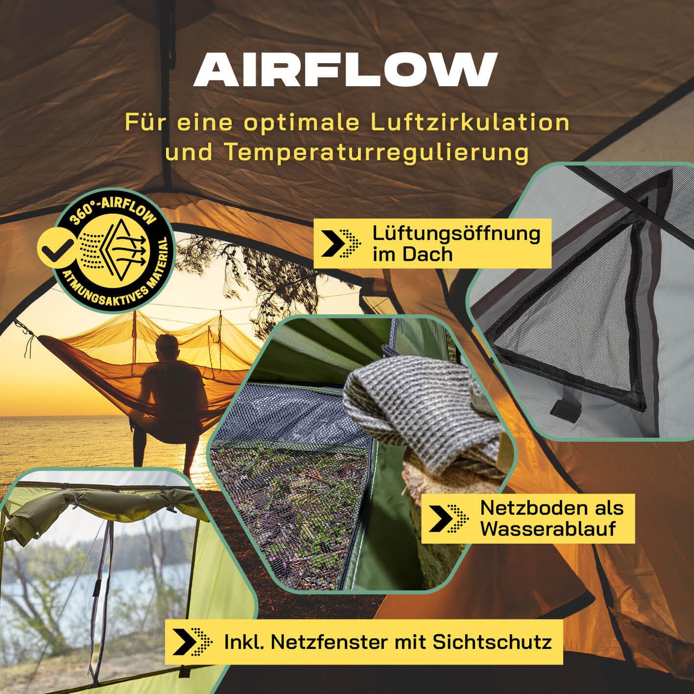 Lumaland Premium Duschzelt | Toilettenzelt für Indoor & Outdoor | Mobiles Umkleidezelt & Lagerzelt | Zelt für Tierfotografie | Ideal zum Campen, Festival & zum Angeln | Wasserdicht & Windfest [Grün]