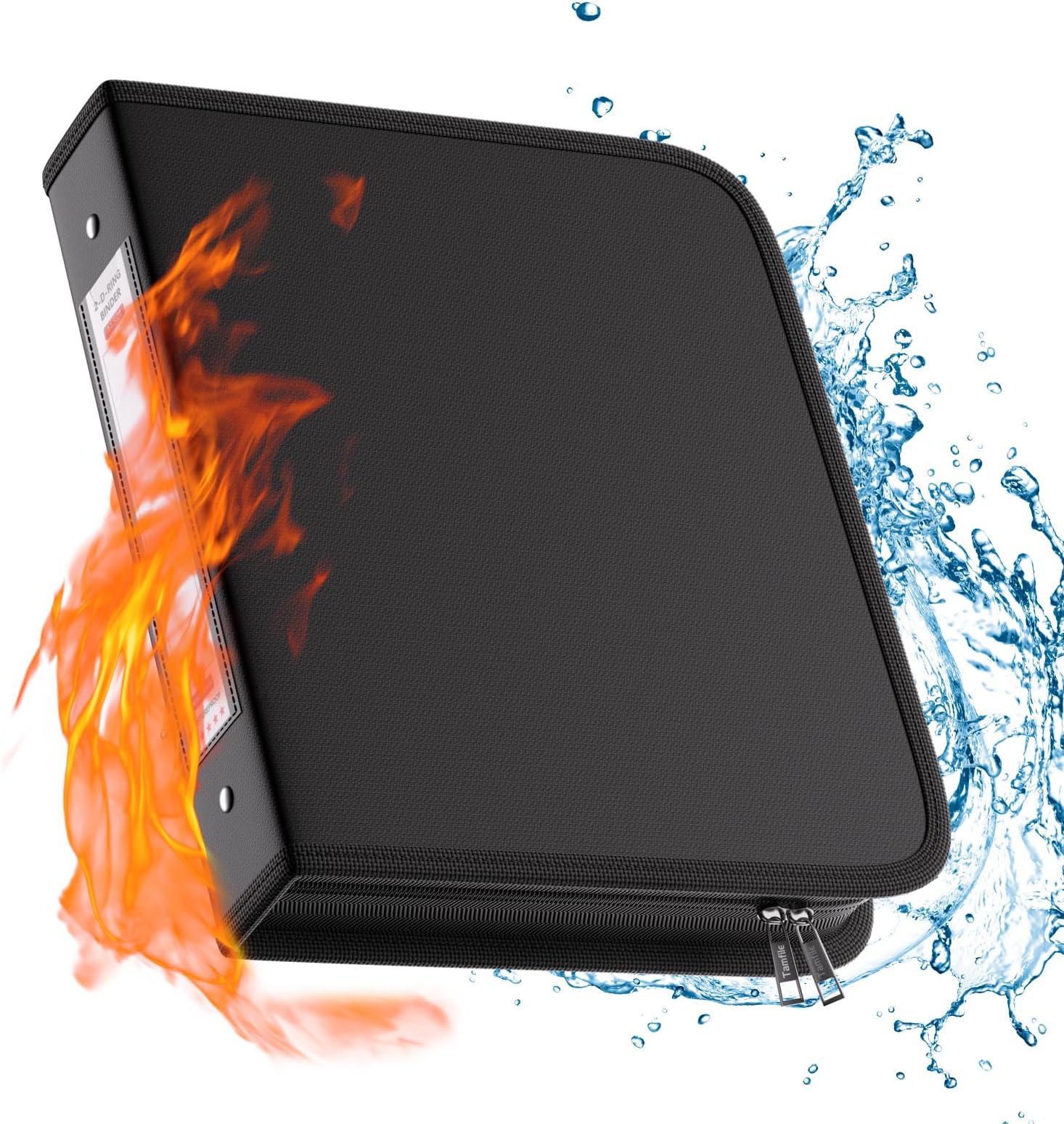 Unterwasser-Design Ordner 3-Ring - Flexibel Mit Tasche Für Schule & Büro