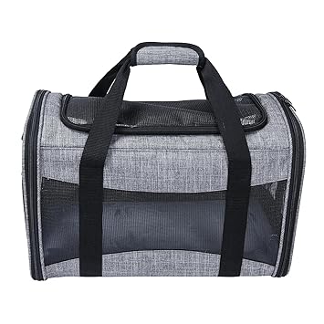 Indy Mall Mesh Pet Carrier Portable Breathable Puppy Dog Cat Travel Carrying Handbag