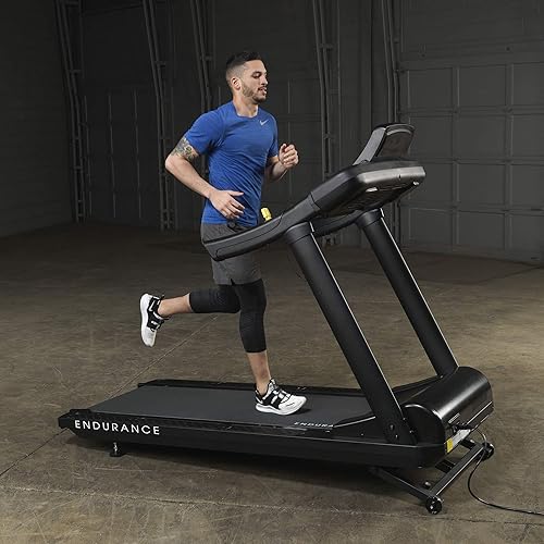 Miniatura 2 de Endurance by Body-Solid (T150) Incline Treadmill for Jogging & Walking, 400lbs. Weight Capacity, 4 HP Electric Motor Running Machine With