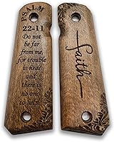 Vista 20 de for 1911: Full Size Wooden Handgun Grips with Bible Verses Series - Fits a Wide Range of 1911 Models - 1911 Accessories