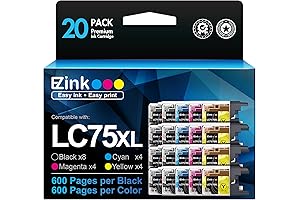 E-Z Ink LC71 Compatible Ink Cartridges for Brother MFC-J430W