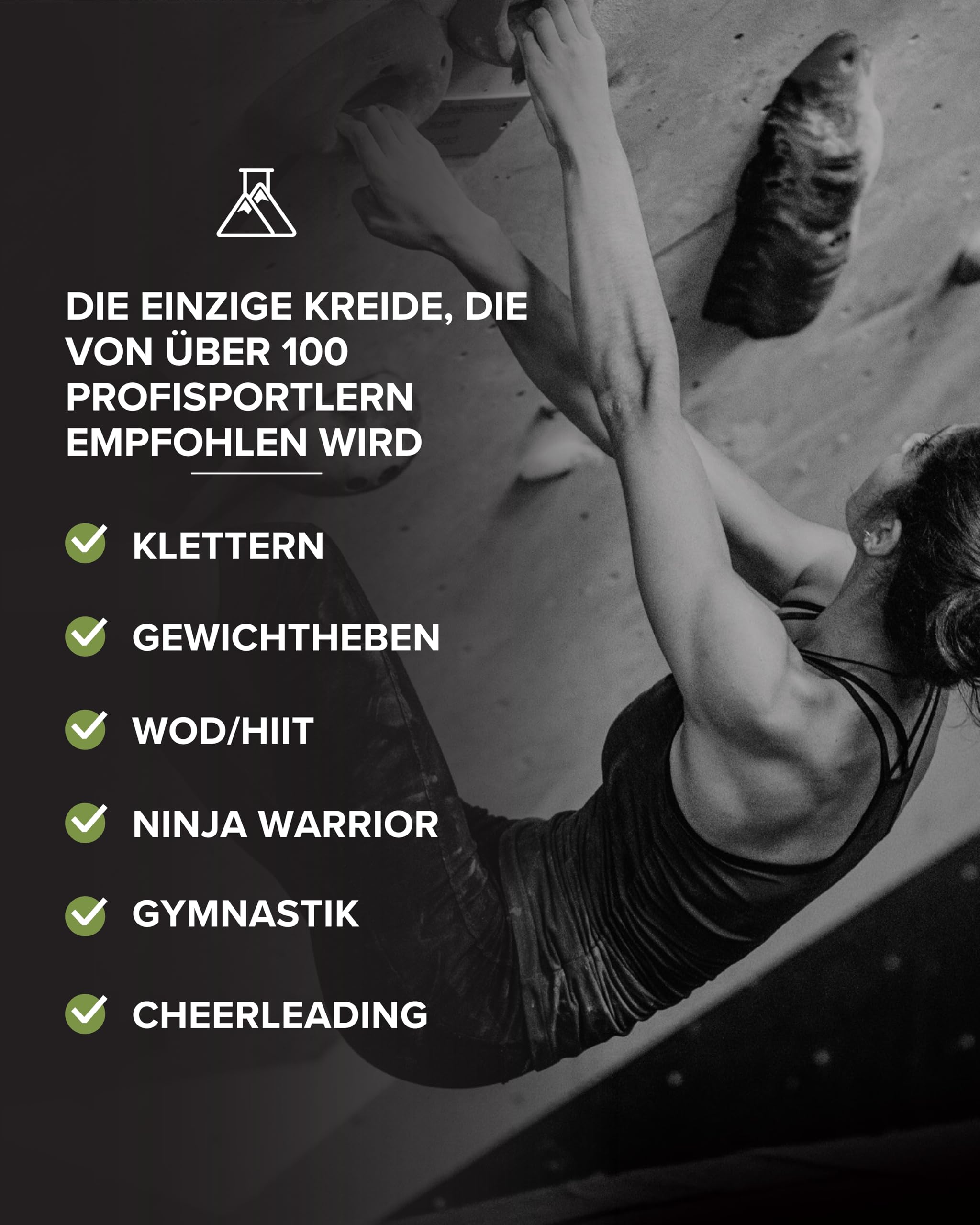 Friction Labs Gym Chalk - Magic Ball, PRO Ball (Chalk Bag Socke) oder Discs | Ungiftige Kletterkreide für Bouldern, Gymnastik & mehr