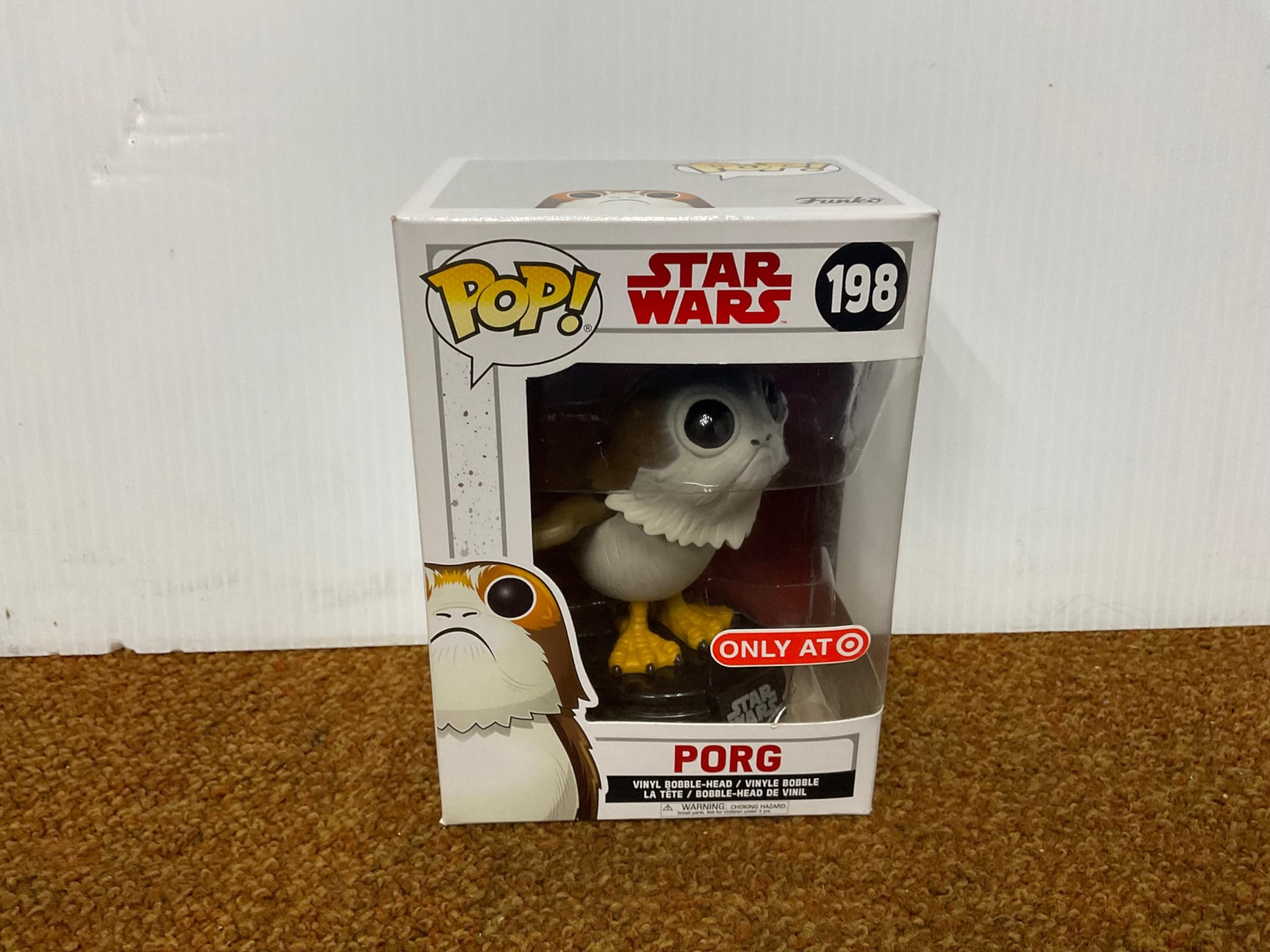 Star Wars Porg ポーグ　フィギュア Amazon.com: Funko Star Wars Episode VIII POP! Vinyl Bobble-Head