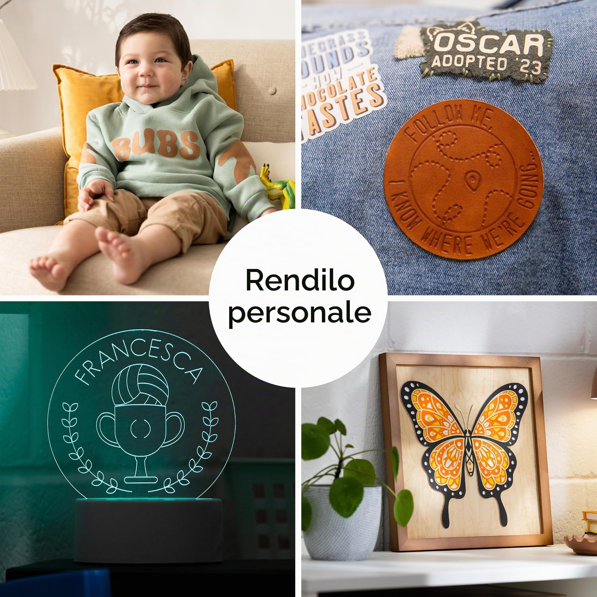 Cricut Maker 4 - Smart Cutting Machine (Seashell) | Pacchetto di contenuti digitali - Include immagini nell'app Design Space