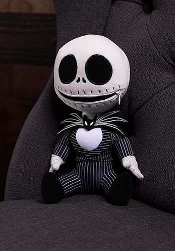 Miniatura 2 de QMx Quantum Mechanix - Pesadilla antes de Navidad - Jack Skellington Zippermouth peluche