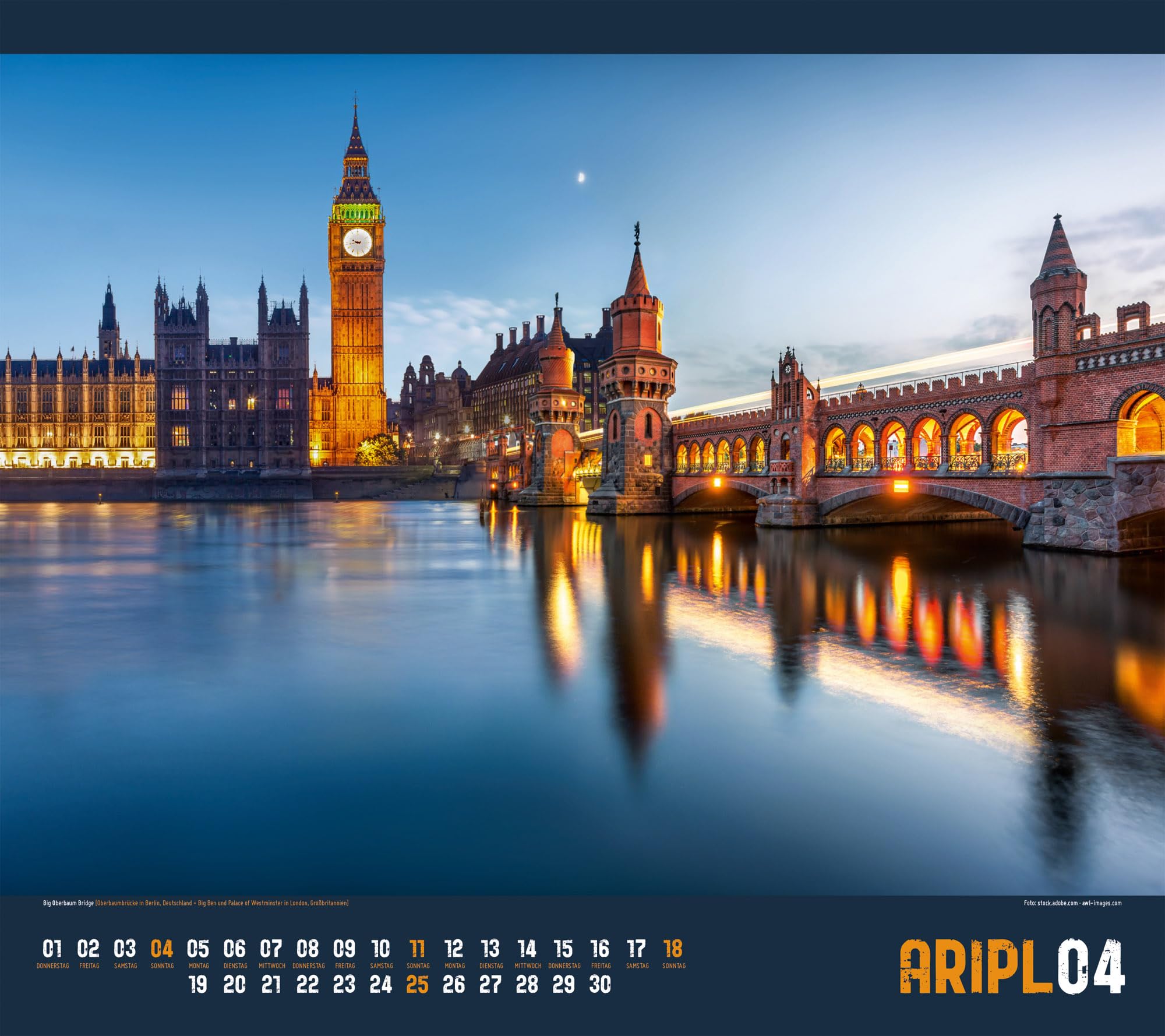 Verrückte Welt Kalender 2027: Außergewöhnlicher Fotomontagen im großen Querformat (54x48 cm) | Lifestyle- und Reisekalender
