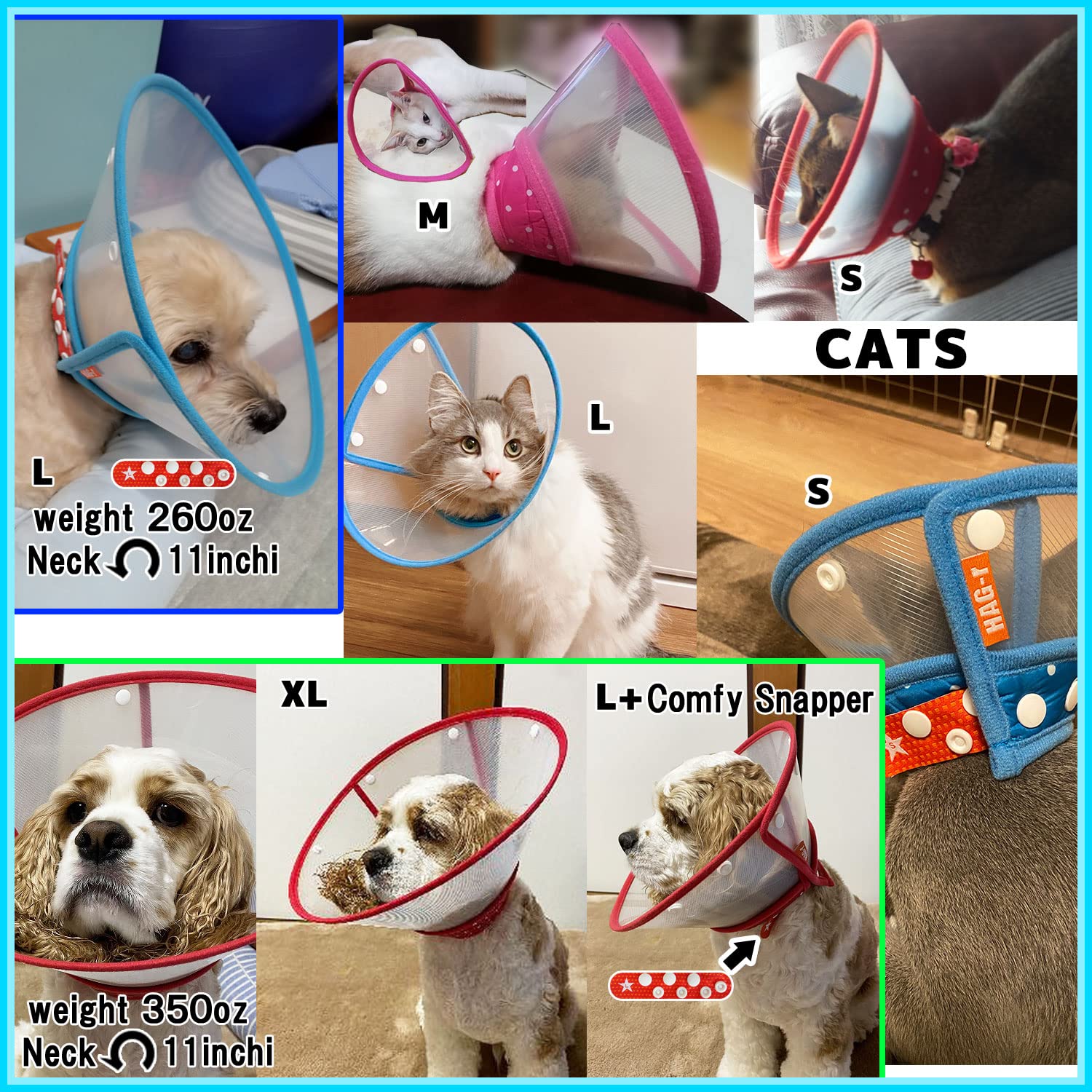 ご確認ページ　左耳の先ピンクに　あと全体的に明るく彩色+猫部分をツヤ出し 楽天市場】【マラソン中100円OFFクーポン】 エリザベスカラー 猫