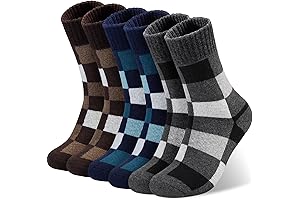 Yeblues Winter Thermal Socks: Ultimate Warmth for Men Size 13-15