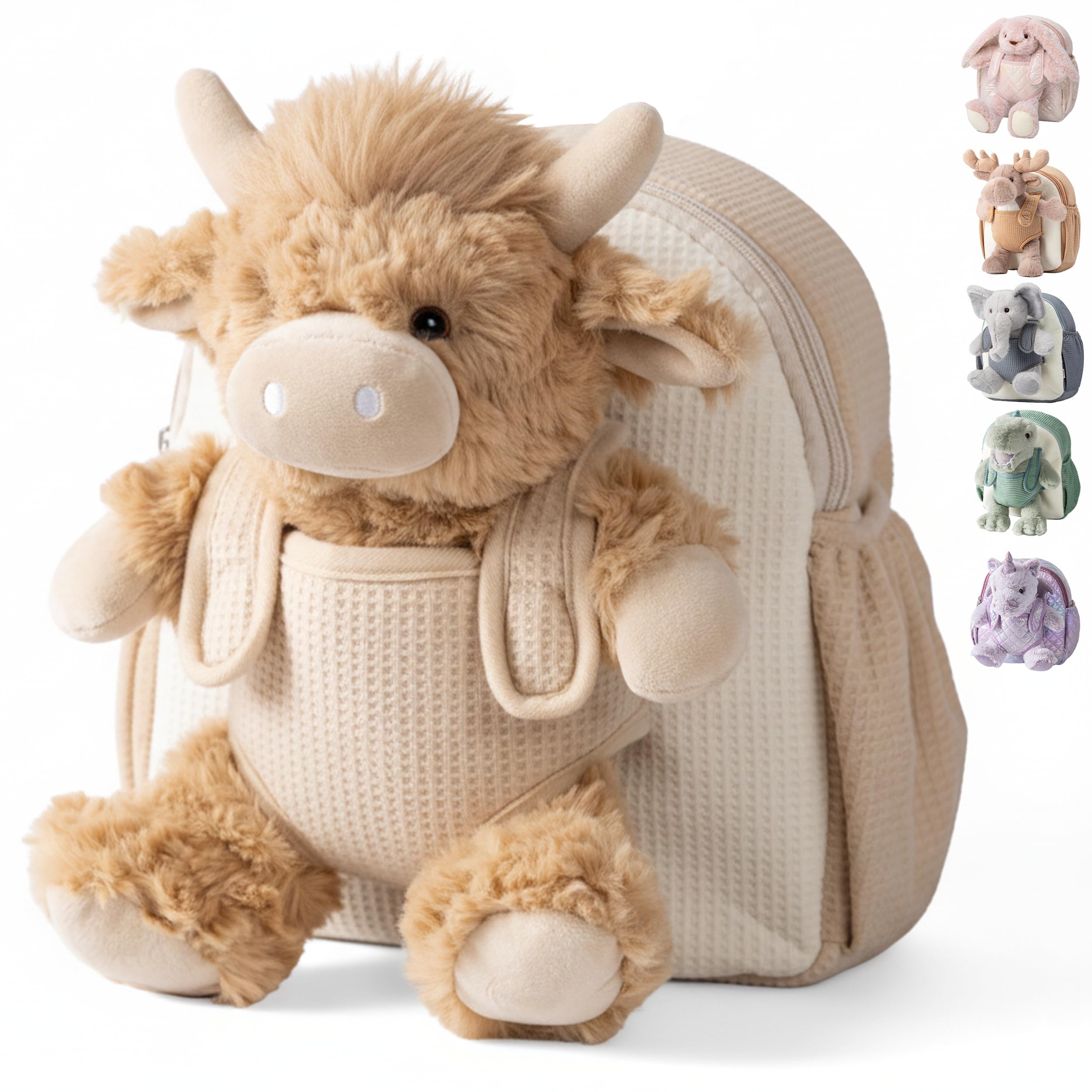 Moonkie Highland Cow Backpack