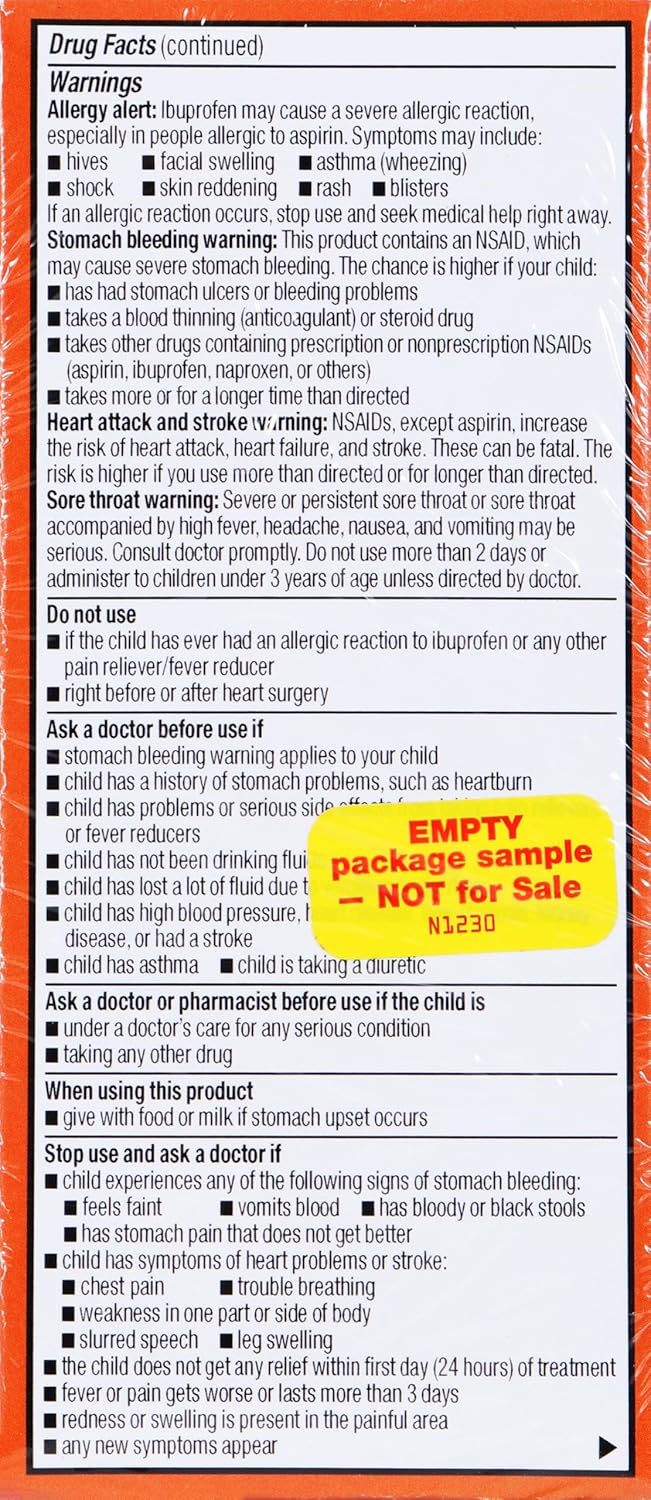Rite Aid Infants' Dye-Free Ibuprofen Drops