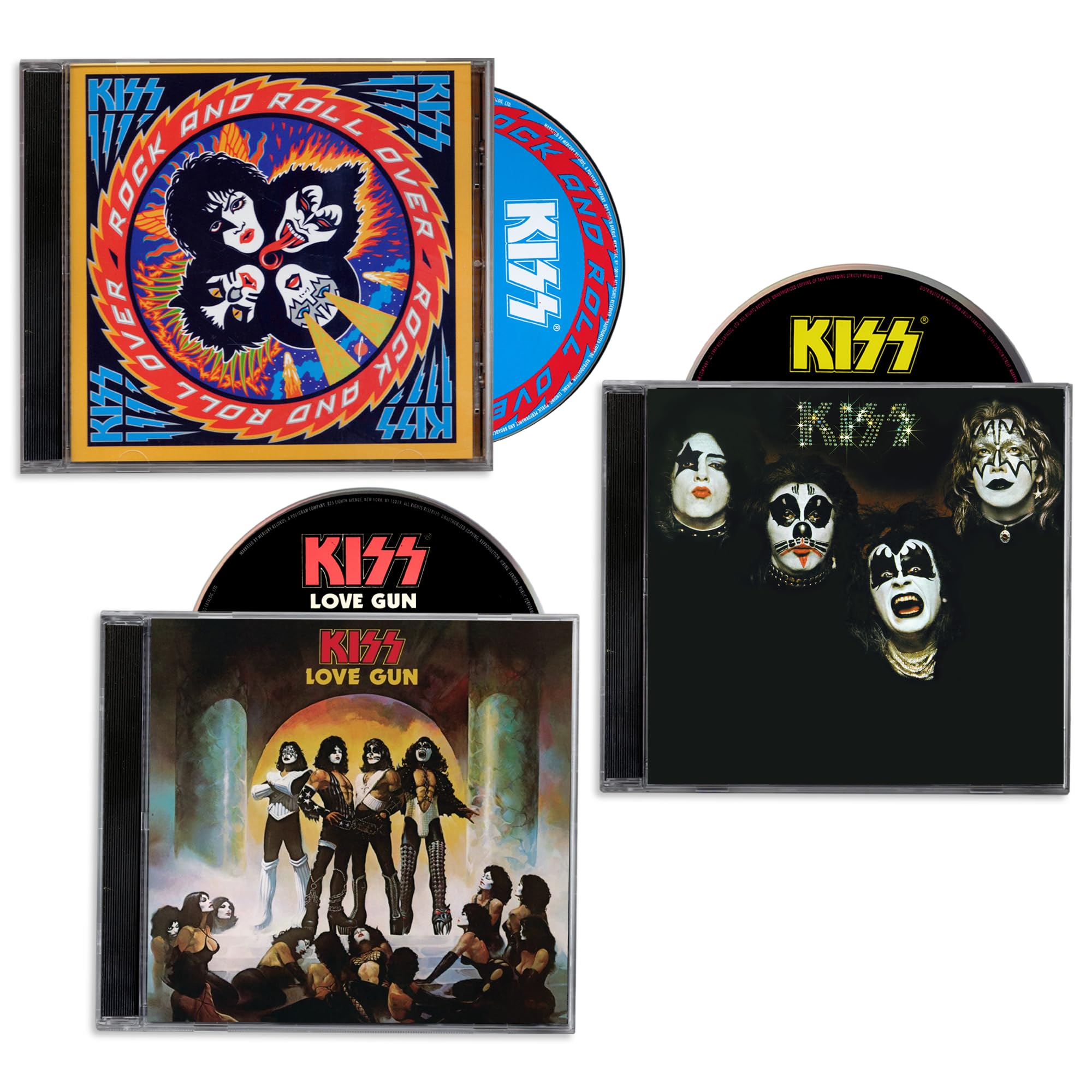 The Definitive 'Kiss' Collection: Kiss Debut Love Gun / Rock and Roll Over