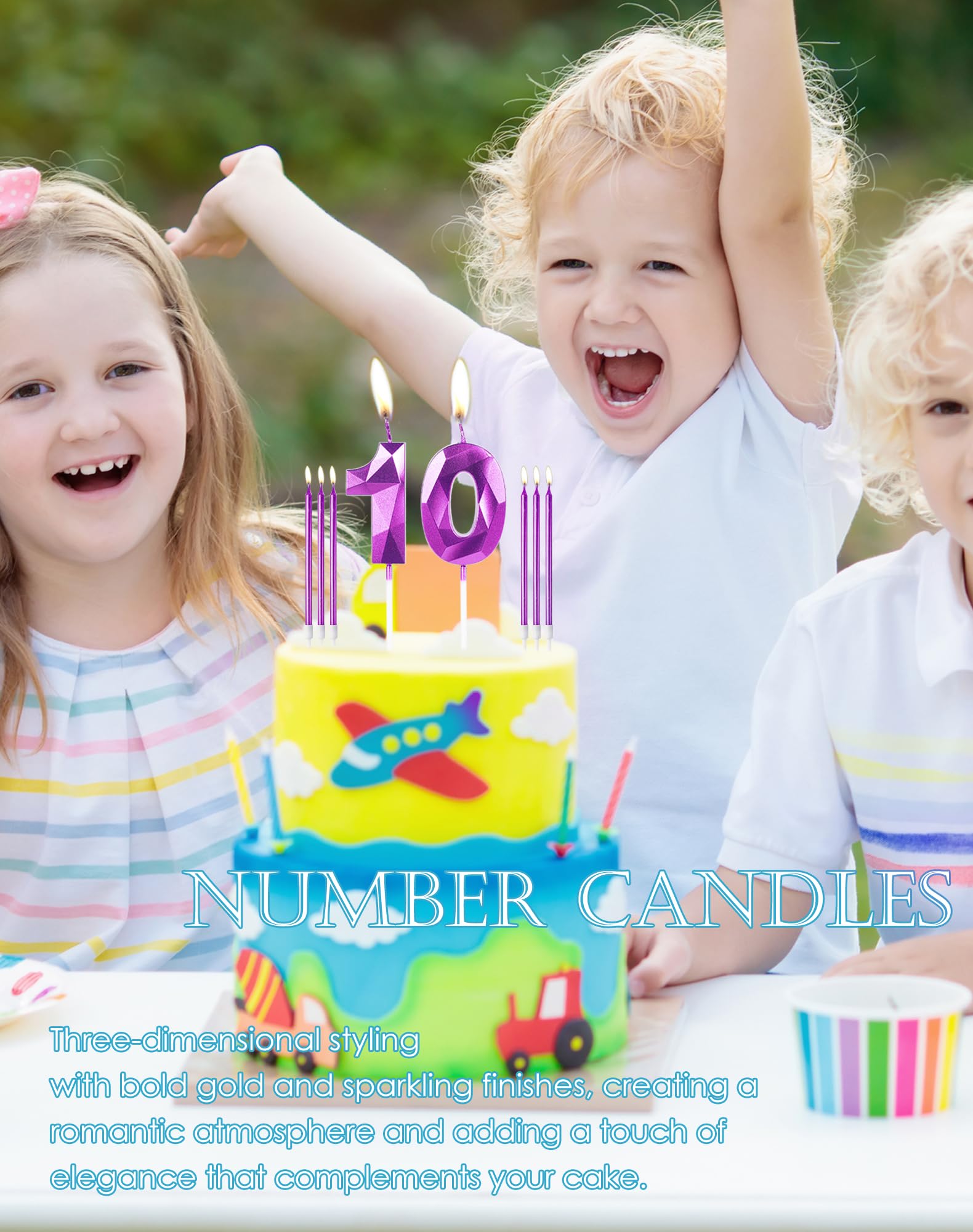 Diseño De Tarjetas De Celebración De Segundo Cumpleaños Para Niñas Con