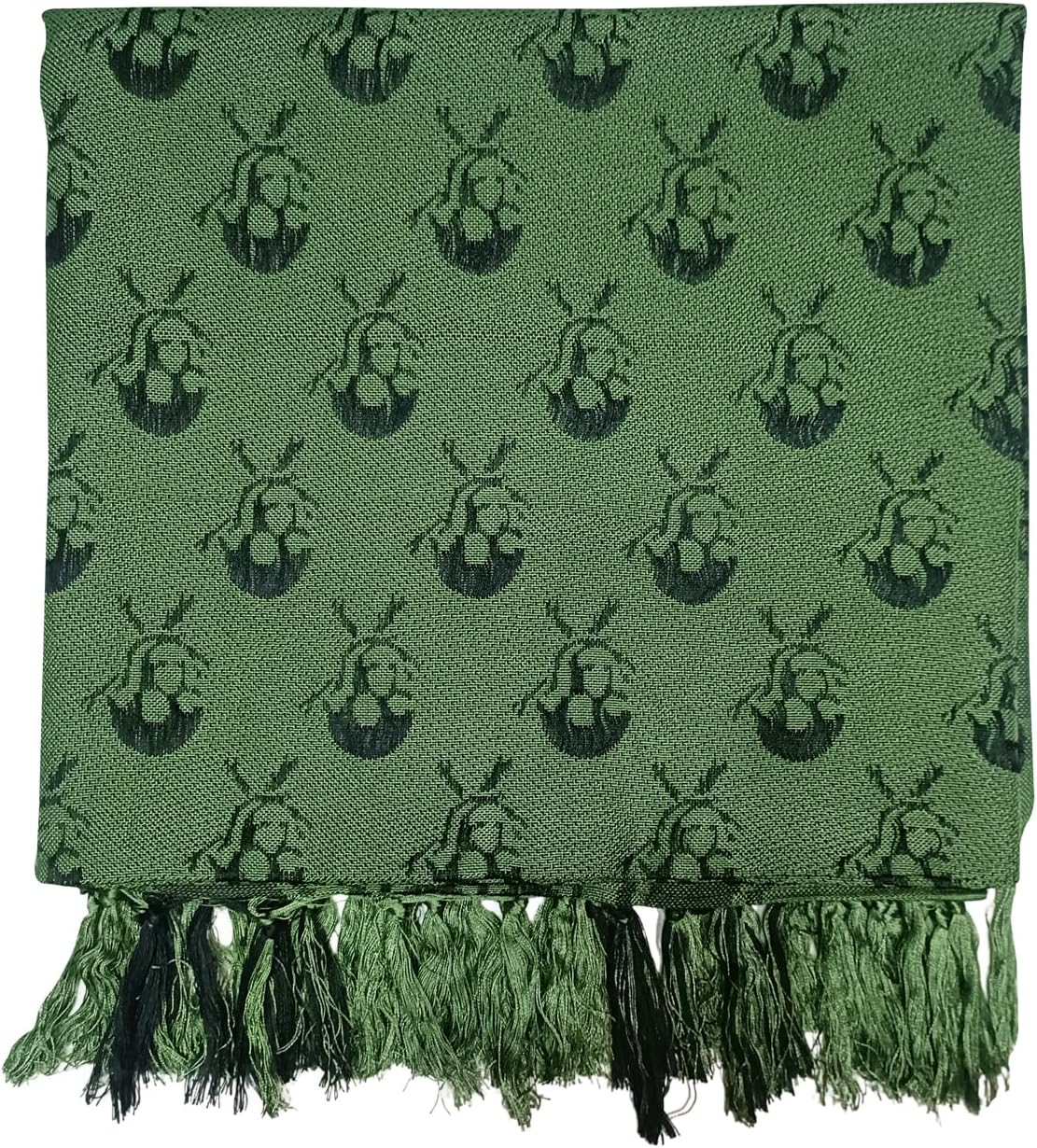 Cotton Desert Scarf Military Tactical Shemagh Keffiyeh HeadScarf Arab Wrap Outdoors Tassel Scarves for Men/Women - Image 4