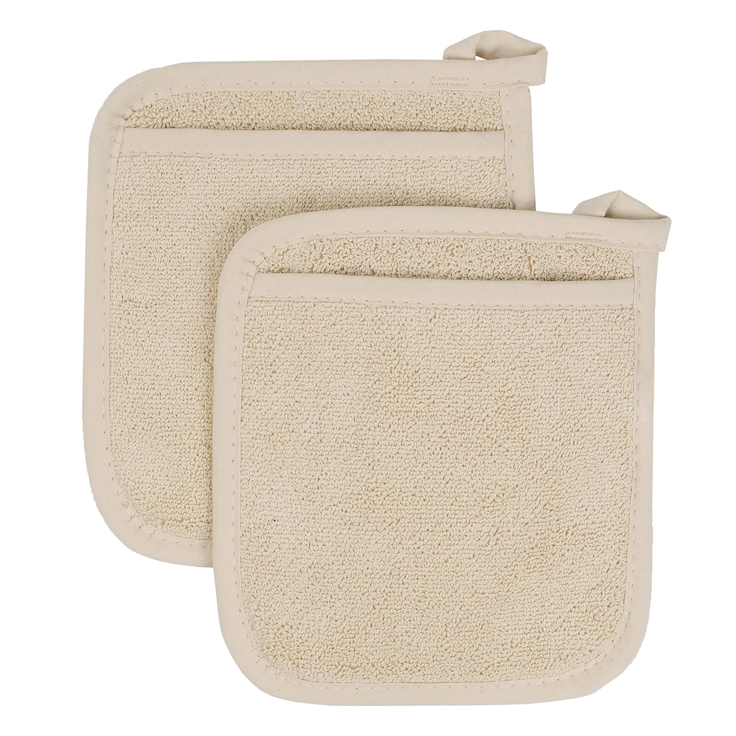 Ritz Premium Terry Pot Holders & Hot Pads (2Pack), 8.5"x7.75", High